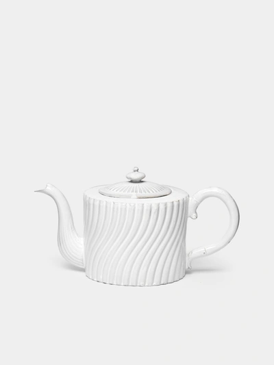 Astier De Villatte Peggy Teapot In White