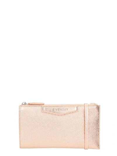 Givenchy Antigona Pouch In Rose-pink