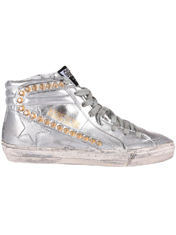 golden goose studded high tops