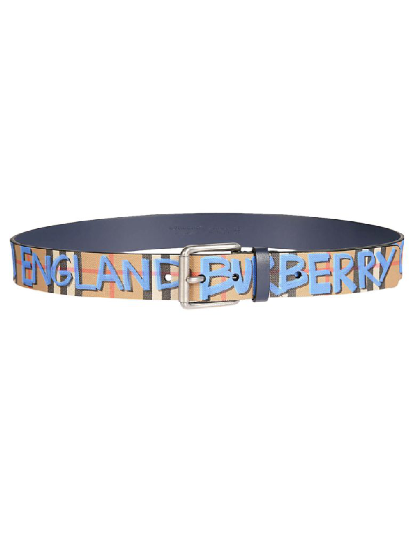 burberry graffiti belt