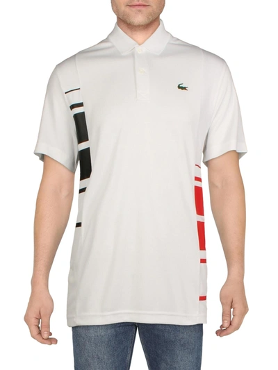 Lacoste Mens Logo Short Sleeve Polo In Multi