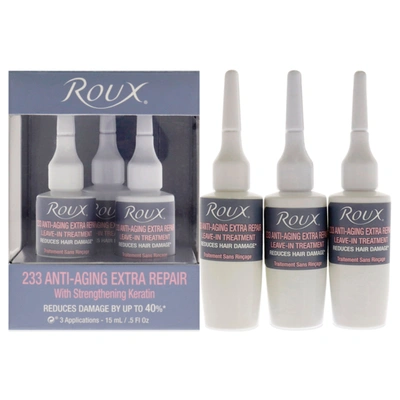 Roux Anti-aging Extra Repair Leave-in Treatment - 233 By  For Unisex - 3 X 0.5 oz Treatment