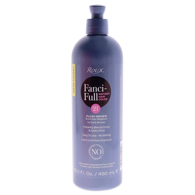 Roux Fanci-full Rinse Instant Hair Color - 21 Plush Brown By  For Unisex - 15.2 oz Hair Color