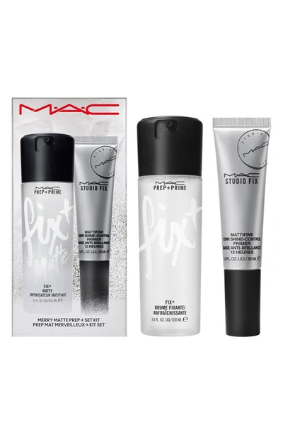 Mac Cosmetics Merry Matte Full Size Prep + Set Set $68 Value