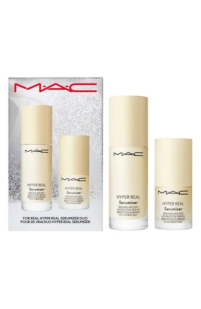 Mac Cosmetics For Real Hyper Real Serumizer™ Skin Balancing Hydration Serum Duo $99 Value