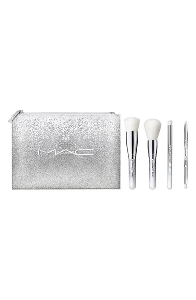 Mac Cosmetics Brush Of Snow Essential Makeup Brush Set