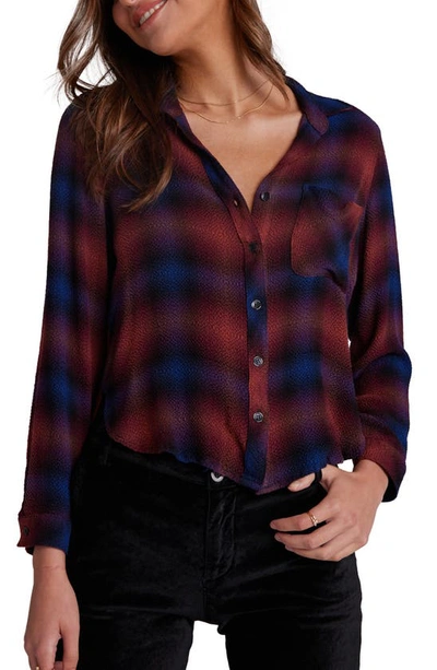Bella Dahl Plaid Button-up Shirt In Multi-coloured