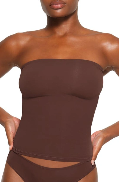 Skims Fits Everybody Tube Top In Cocoa