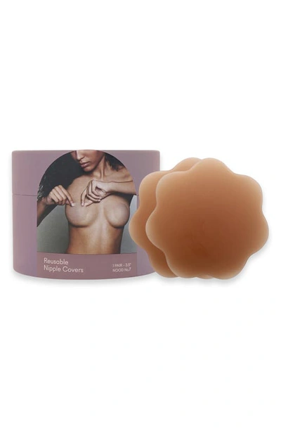 Nood No-show Reusable Nipple Covers In No.7 Bronze