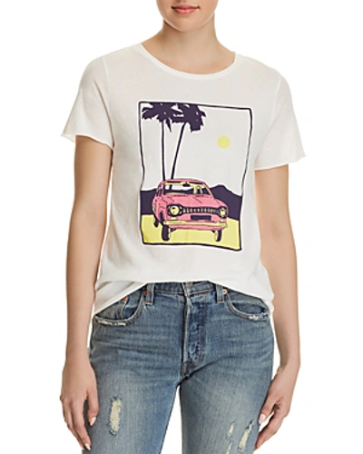 Michelle By Comune Car Graphic Tee - 100% Exclusive In Vintage White