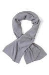 Barefoot Dreams Cozychic™ Bouclé Blanket Scarf In Pewter