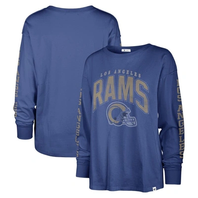 47 ' Royal Los Angeles Rams Tom Cat Lightweight Long Sleeve T-shirt