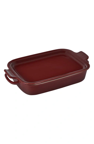 Le Creuset 2.75-quart Rectangular Dish & Platter Lid In Rhone