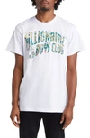 Billionaire Boys Club Arch Particles Graphic T-shirt In White