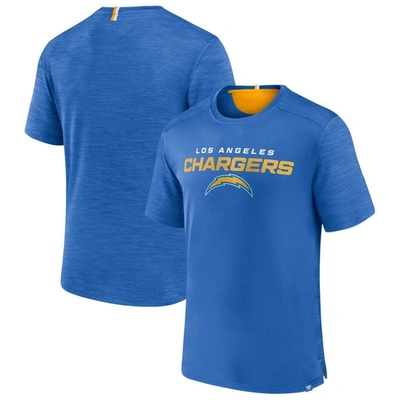 Fanatics Branded Powder Blue Los Angeles Chargers Defender Evo T-shirt