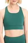 Threads 4 Thought Strappy Sports Bra In Cypress