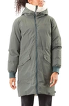 Picture Organic Clothing Inukee Waterproof Reversible Puffer Coat In Concrete Grey
