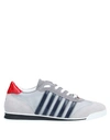 Dsquared2 Men's Colorblock Nylon Sneakers In Grey