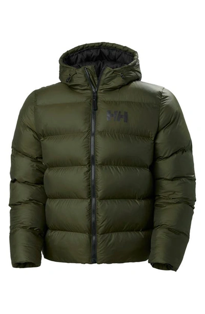 Helly Hansen Active Puffer Jacket In Utility Green
