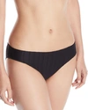 Red Carter The Wave Lola Textured Hipster Bikini Bottoms In Black