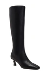 Katy Perry The Zaharrah Knee High Boot In Black Leather