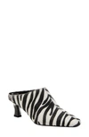 Katy Perry The Zaharrah Acrylic Heel Mule In Zebra Multi
