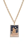 Baublebar Tarot Card Pendant Necklace In The Star