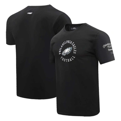 Pro Standard Black Philadelphia Eagles Hybrid T-shirt