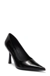 Jeffrey Campbell Formation Pointed Toe Pump In Black Patent