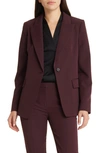 Kobi Halperin Jordi Twill Jacket In Beet