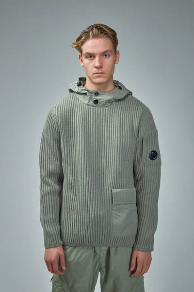オススメ】C.P. CAMPANY mix hood knit