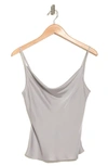 Ramy Brook Abigail Cowl Neck Camisole In Crystal Grey