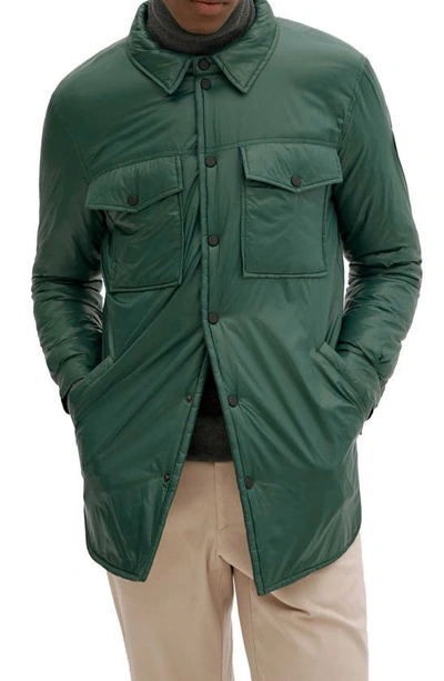 Noize Ross Insulated Shirt Jacket In Pine