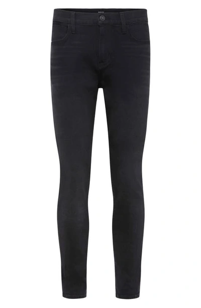 Hudson Zane Skinny Jeans In Rinse Black