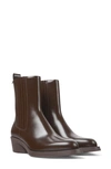 Camper Bonnie Chelsea Boot In Dark Brown