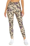 Balance Collection Eclipse Pocket Leggings In Valerian Leopard Floral