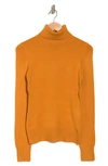 French Connection Babysoft Turtleneck Sweater In Golden Oak
