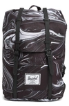 Herschel Supply Co Retreat Backpack In Paint Pour Black