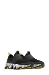 Sorel Kinetic™ Impact Ii Strap Slip-on Sneaker In Black/ Radiation