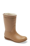 Hunter Original Insulated Slipper Boot In Tawnydnu