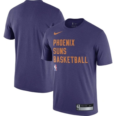 Nike Purple Phoenix Suns 2023/24 Sideline Legend Performance Practice T-shirt