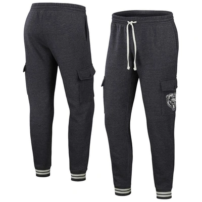 Nfl X Darius Rucker Collection By Fanatics Heather Charcoal Chicago Bears Cargo Jogger Trousers