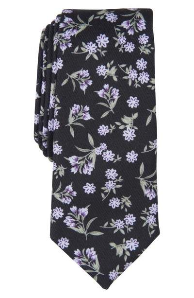 Original Penguin Dandridge Floral Tie In Black