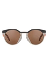 Oakley Hstn 52mm Irregular Sunglasses In Black