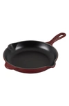 Le Creuset Signature Handle 9 Inch Enamel Cast Iron Skillet In Rhone
