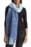 Melrose And Market Essential Wrap Scarf In Blue Combo
