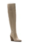 Charles By Charles David Wrecker Over The Knee Boot In Linen