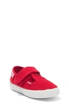 Cienta Kids' T-strap Sneaker In Red