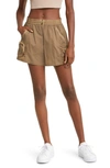 Outdoor Voices Windbreaker Cargo Shorts In Elmwood
