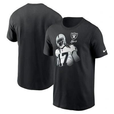 Nike Davante Adams Black Las Vegas Raiders Player Graphic T-shirt